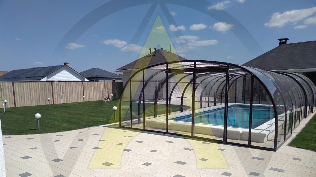 Высокий павильон для бассейна ALUTEN a-03