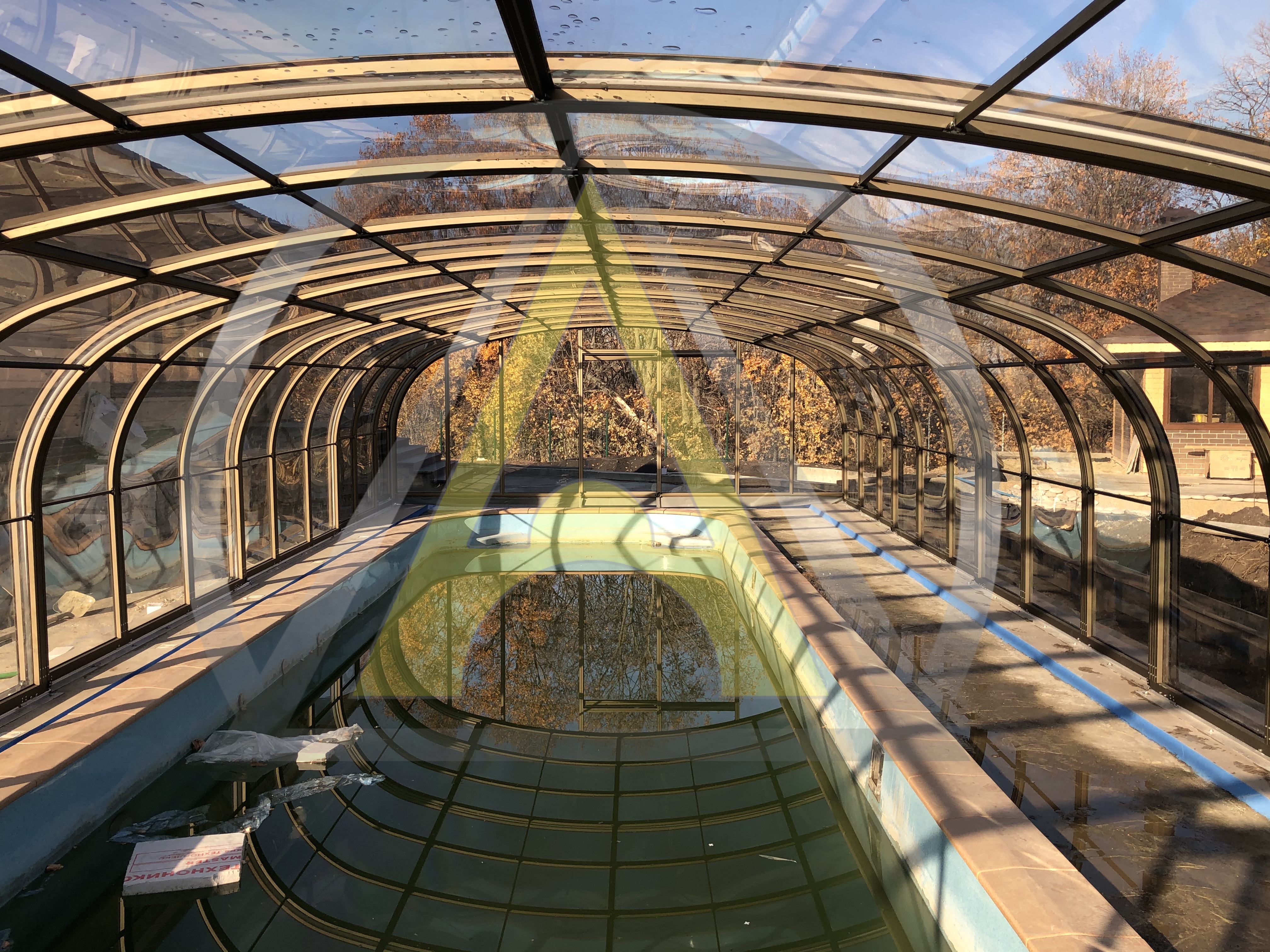 Высокий павильон для бассейна ALUTEN a-03