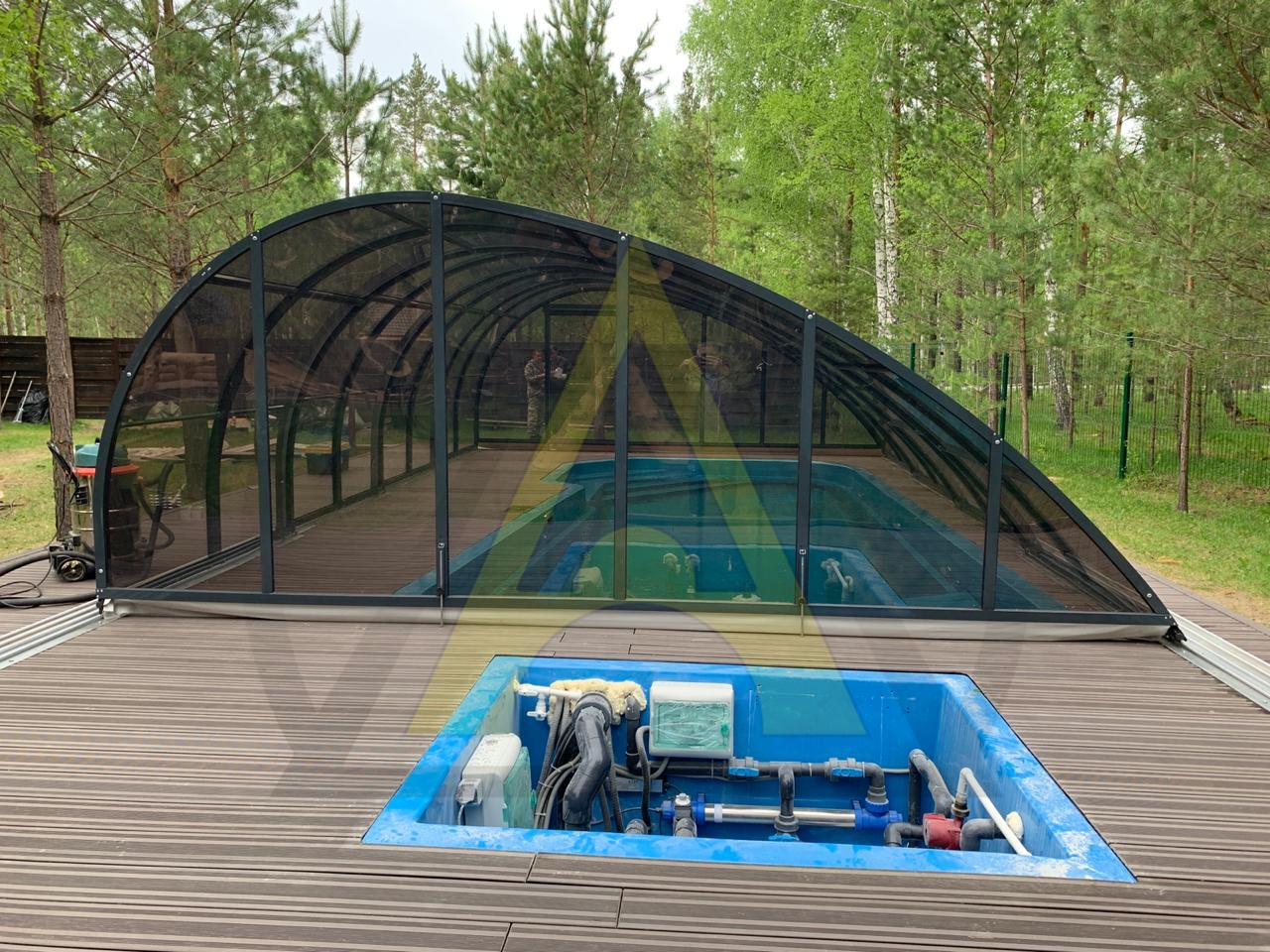 Павильон для бассейна ALUTEN a-04