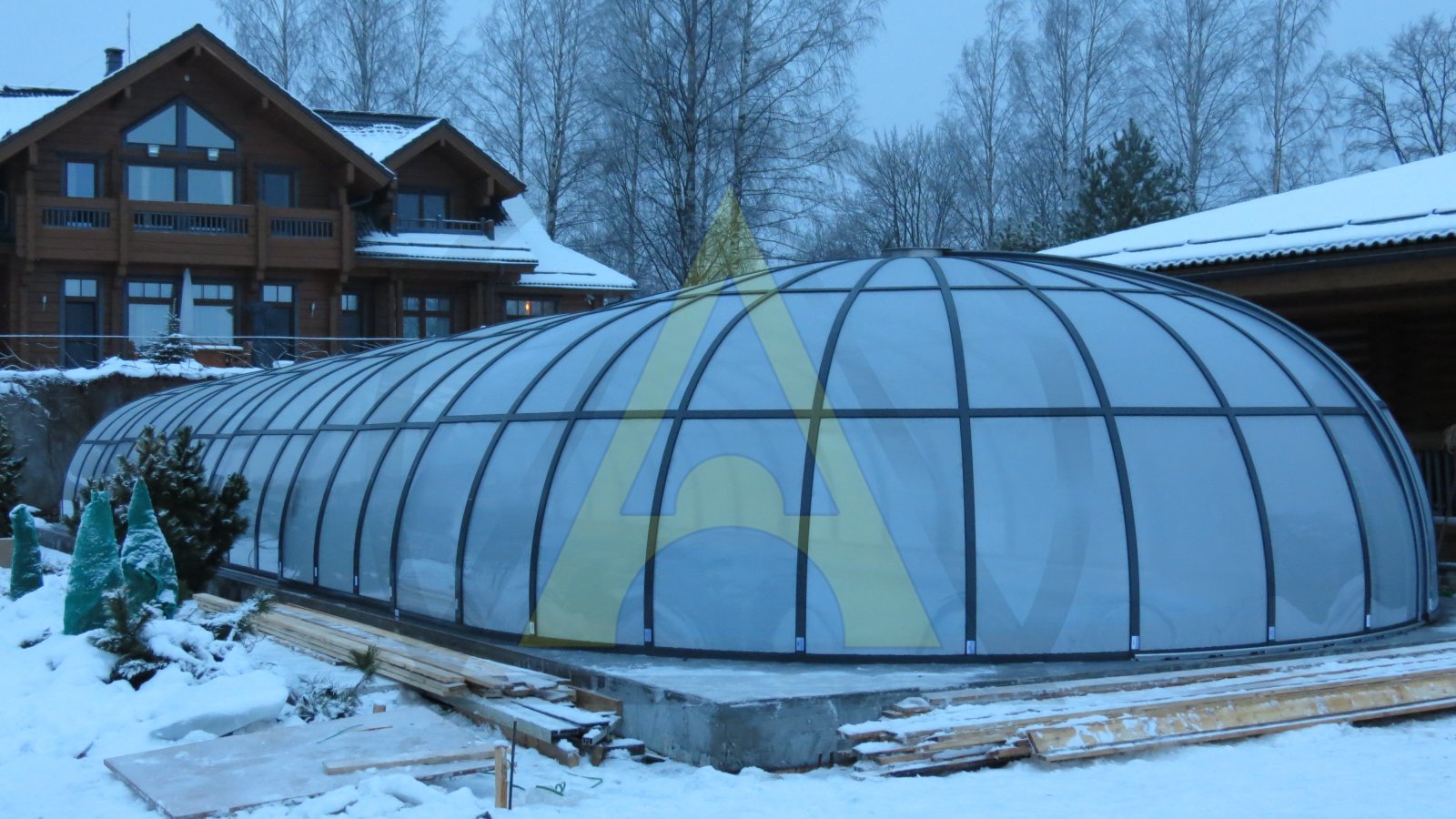 Павильон для бассейна ALUTEN a-07